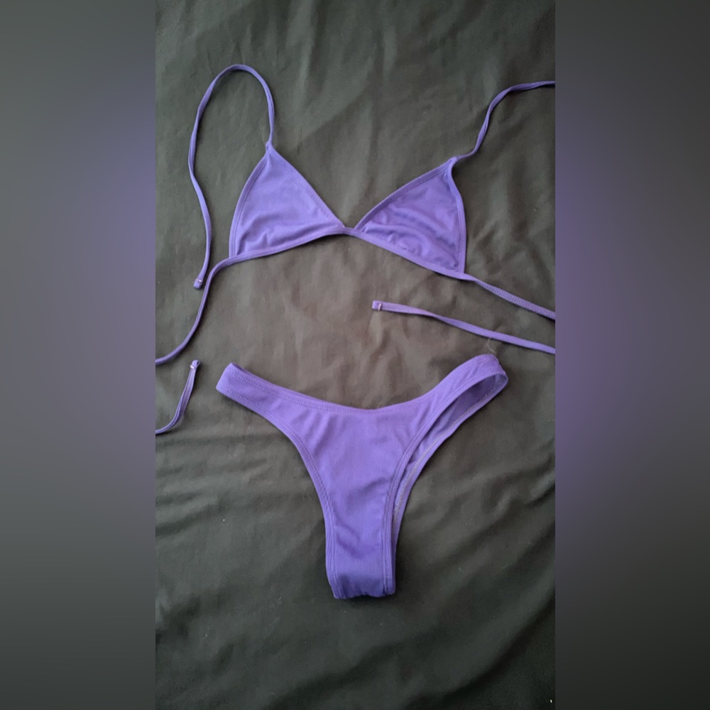 Shein Triangle High Cut Bikini